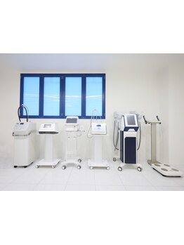 マシンメニューにこだわりあり