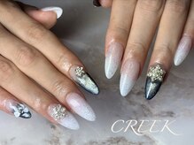 クリーク(CREEK)/フラッシュラメグラデーション冬