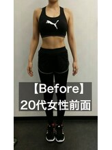 24ダイヤモンドジム(24 DIAMOND GYM)/【Before】20代お客様前面