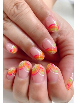 ネイルサロン ティアラリュクス 市川北口店(Tiara Luxe)/夏ネイル