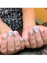 アイリー(IRIE)/ホイルアートネイル