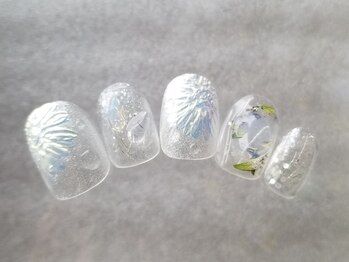 ネイルフロンティア 吉祥寺(NAIL FRONTIER)/ミラーマーガレット¥9980