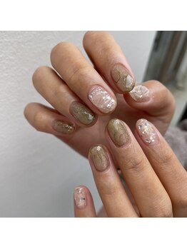 リノ 大阪本町店(lino)/ニュアンスネイル