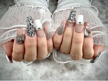 ヌル ネイル 堀江(NURU NAIL HORIE)/ツイードワンホンネイル♪