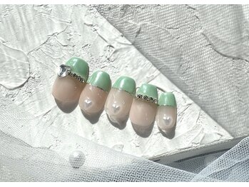 ネイルズガッシュトウキョウ 横浜西口店(NAILsGUSH TOKYO)/横浜限定♪ガーリー/ワンホン♪