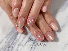 ネイルアトリエルカ(nail atelier LUCA)/W-272 オーロラニュアンスネイル