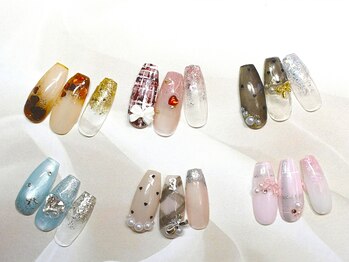 ハッピービューティー(Happy Beauty)の写真/大人女性にも嬉しいアートデザイン豊富♪50～60歳代の方も多数ご来店◎人気マグネットカラーは100色以上！