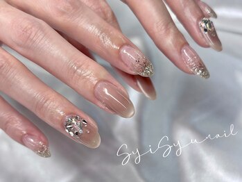 ネイルアンドアイラッシュ シシュ なんば本店(nail&eyelash SyiSyu)/ストーンアートマグネット