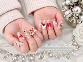 クリスマスネイル　¥11000