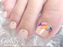 ネイルサロン ゴールディ(NAIL SALON GOLDY)/FOOTカジュアルコース