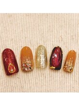 ピンキー(PINKY)/宝石ネイル