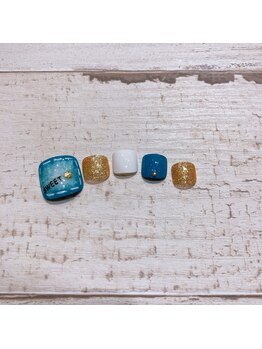 ネイルアンドまつ毛エクステ ルーナ イオン多摩平の森店/フットデザイン