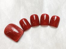 ネイルサロン イズ(NAIL SALON iS)/フット初回限定Hコース★¥7700