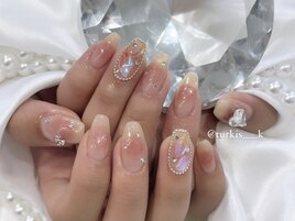 うるうるチークネイル