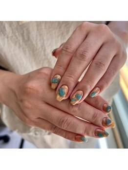 ネウィ ネイル 京橋(newi nail)/ニュアンス10本アート【HITOMI】