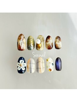 ソーネイル(Soo.nail)/9月定額ネイルトレンドデザイン
