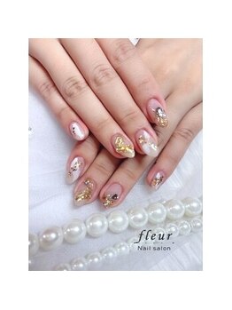 フルール(fleur)/リボンネイル