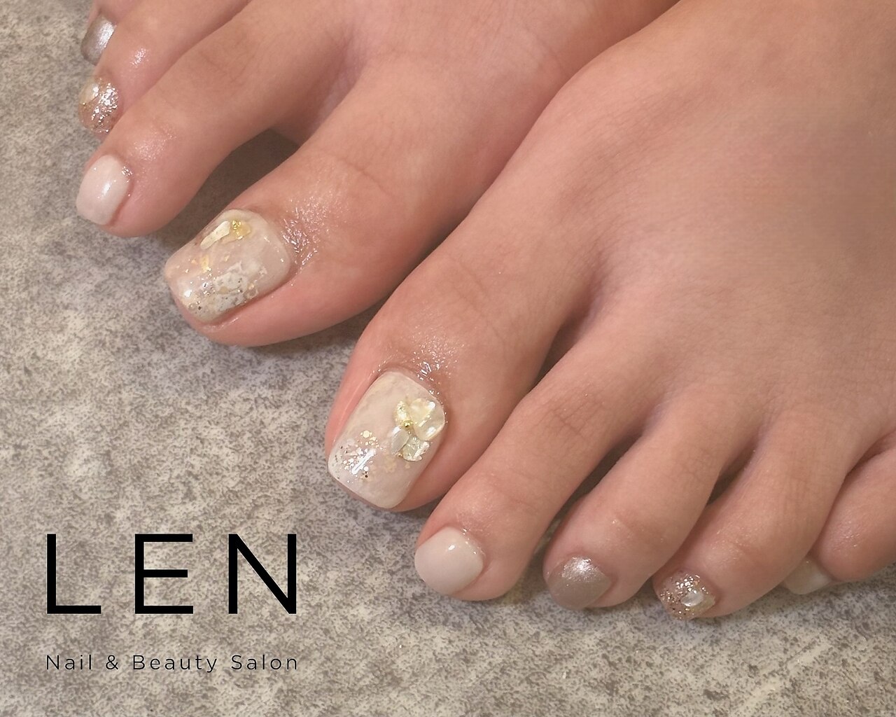 シンプル フットネイル オールシーズン/フット/シンプル/ワンカラー/ショート