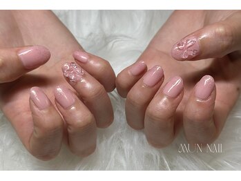 ワンカラー／ラメグラデ