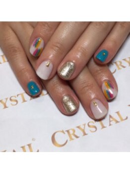 クリスタルネイル ボンベルタ橘店(CRYSTAL NAIL)/アートネイル
