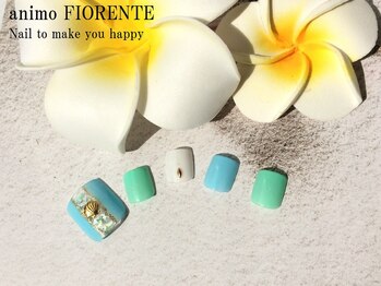 トレネイル 南流山店(TRE nail)/【定額フットネイル】¥8500