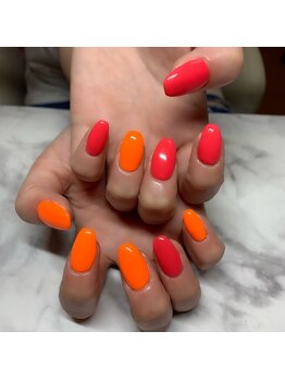 ワンカラー　蛍光