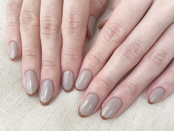 エムスラッシュ ネイル センター北店(M.SLASH)/パラジェルフレンチ