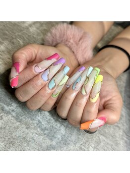 ダリア(Dahlia)/ネオンネイル