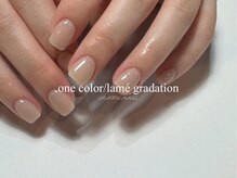 マルネイル 池袋店(MARU NAIL)/ワンカラー/ラメグラ¥5,980
