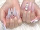 エスフィーネイルサロン リシェル(Esfy nailsalon Richer)の写真/スカルプ好きが集まるサロン★【10本フリーARTプラチナコース3h ¥16800】パーツの種類も豊富◎ギラギラもOK