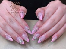 ウメネイルスタジオ(UME NAIL STUDIO)/長さだしやり放題×つけ放題