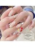 【再来/HAND】ネイリストのおまかせアート ￥8,800（¥500off対象外）