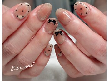 スーネイル(Suu..nail)の写真/シンプルネイル~トレンドのニュアンスネイルまでお任せ下さい☆