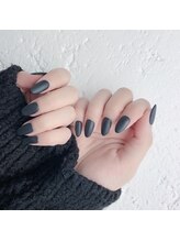 プライズアイリス アイラッシュ 池袋東口店(prize Iris eyelash)/black nails