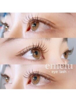 エメル アイラッシュ(emelu eyelash)/マツエク/フラットラッシュ