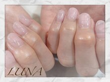 ネイルアンドまつ毛エクステ ルーナ 八王子店/☆シンプルオフィスネイル☆