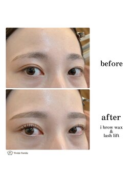 ビビデバビデ(Vivide Vavide)/眉毛＆高級マツパの同時施術