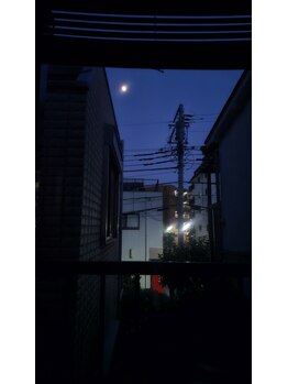 ミホズルーム(Miho‘s room)/月を見ながらよもぎ蒸し