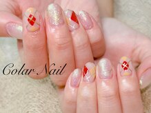 コラールネイル 本町(Colar Nail)の雰囲気（アーガイルネイル♪[本町・堺筋本町・心斎橋・四ツ橋・持ち込み]）