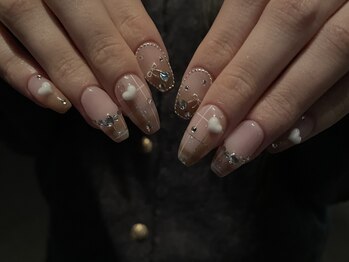 ライフ セカンド(LIFE2nd)/秋冬ガーリーネイル