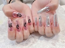 ラルネイル 大宮(Lull. nail)/＃手書きアート＃＃ミラー