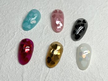 ジュリネイル(JULIE NAIL)/ハートホロネイル♪