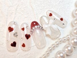 【ワンホンコース】リボンハート