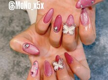 モノ ネイル(MoNo nail)/ピンクマグネット☆
