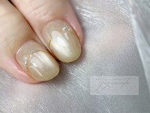 フユメイト(fuyumate)/ミラーネイルデザイン