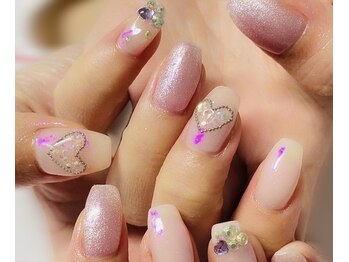 うるうるピンク×キラキラハート