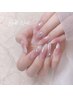 【ゆい限定】☆じゅわっと可愛い人気のチークネイル♪♪¥5500