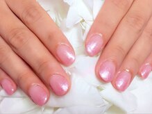 アイリッシュネイル 久屋大通店(Irish Nail)/ピンクでオーロラネイル