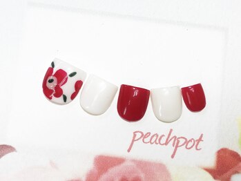 ピーチポット/【フットケア&シェラック】8800