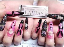 プロフェッショナル ネイルサロン ラヴィアス(LAVIAS)/【スカルプ】10本アートし放題
